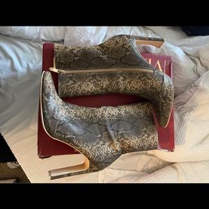 Snake Skin Boots / Heels